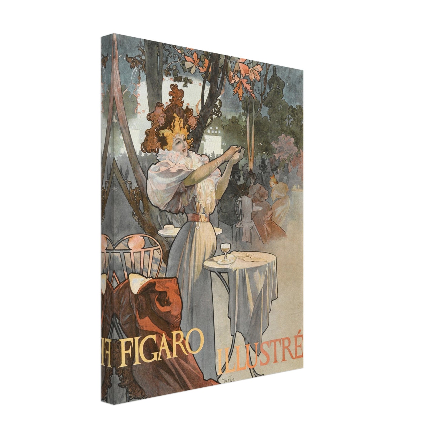 Figaro by Alphonse Mucha