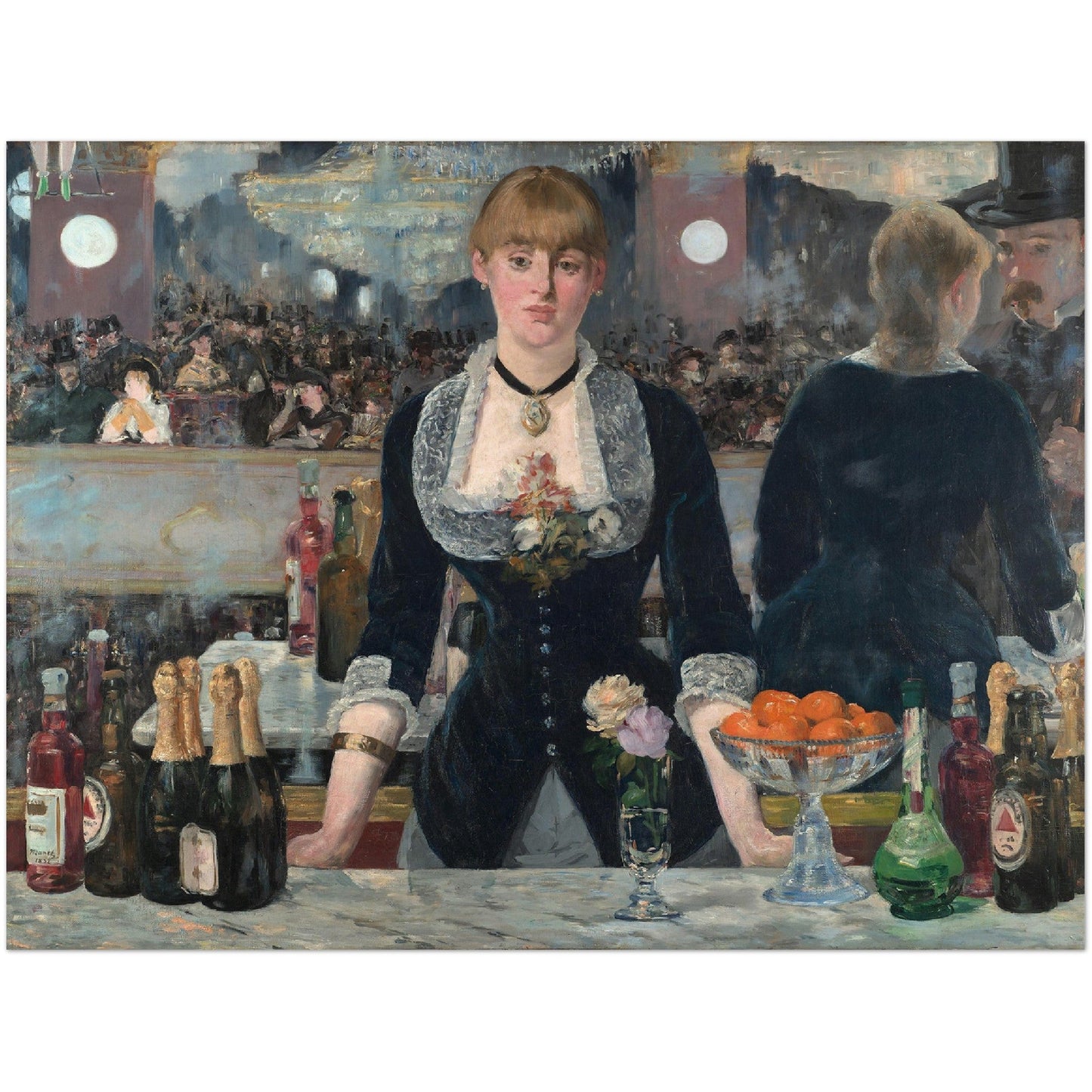 A Bar at the Folies-Bergère by Édouard Manet - Print Material - Master's Gaze