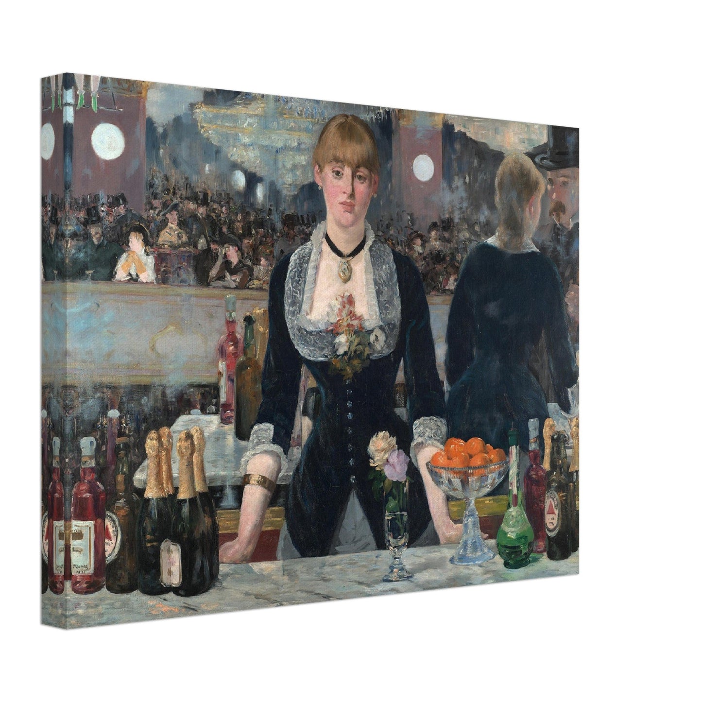 A Bar at the Folies-Bergère by Édouard Manet - Print Material - Master's Gaze