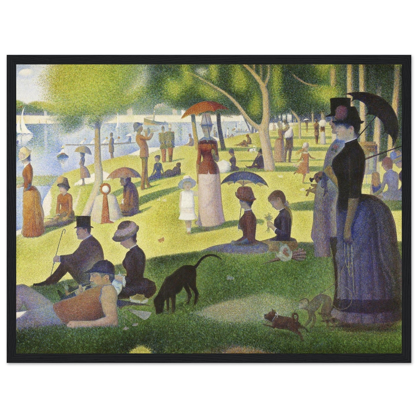 A Sunday on La Grande Jatte (1884) by Georges Seurat - Print Material - Master's Gaze