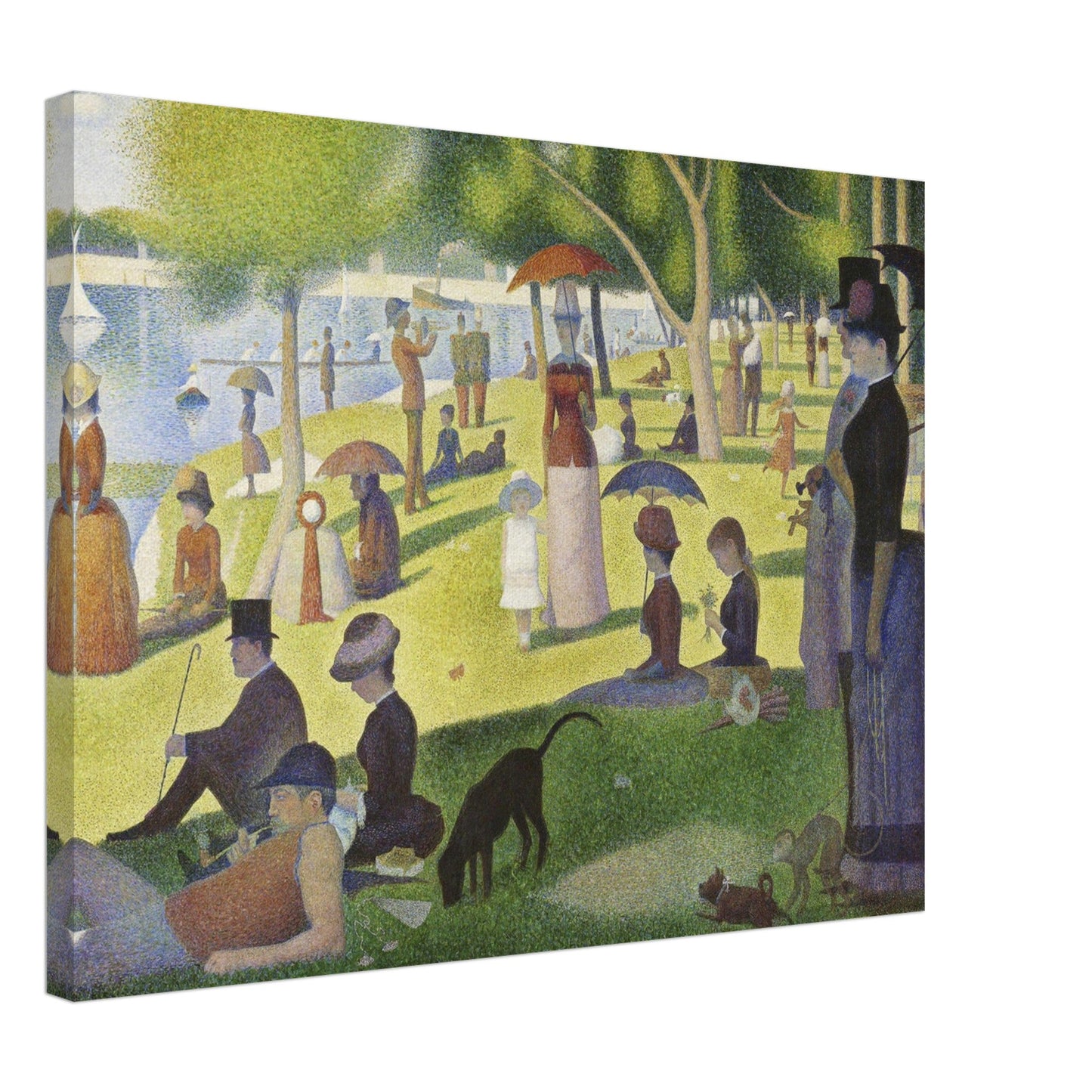 A Sunday on La Grande Jatte (1884) by Georges Seurat - Print Material - Master's Gaze