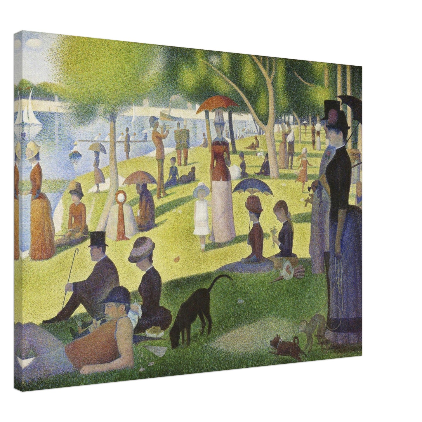 A Sunday on La Grande Jatte (1884) by Georges Seurat - Print Material - Master's Gaze