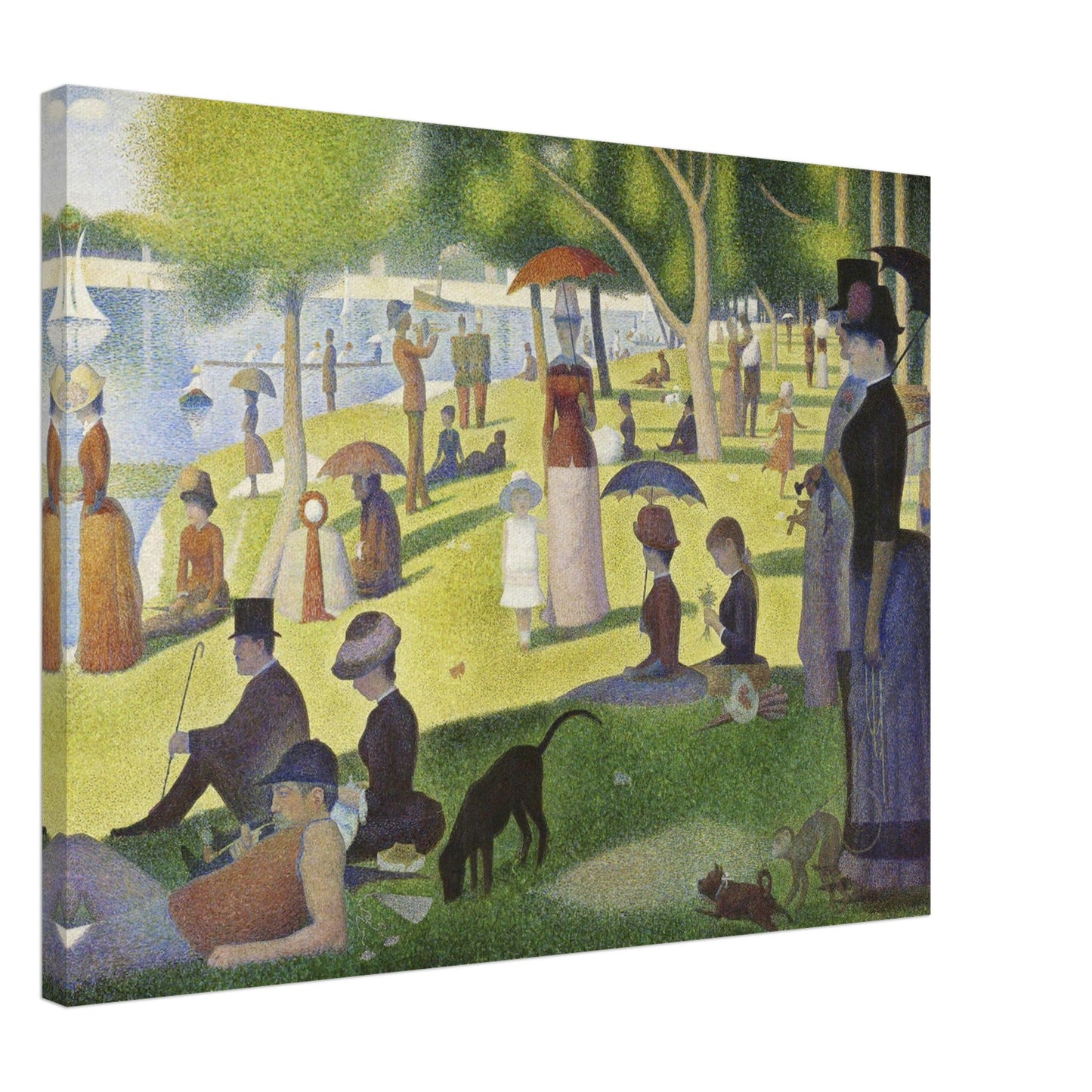 A Sunday on La Grande Jatte (1884) by Georges Seurat - Print Material - Master's Gaze