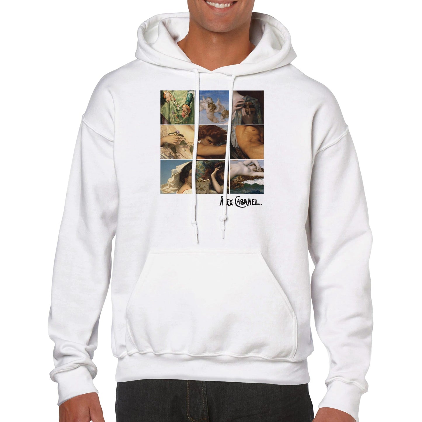 Alexandre Cabanel, Hoodie Art Apparel Collection - Print Material - Master's Gaze