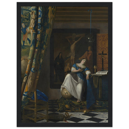 Allegory of the Catholic Faith (ca. 1670–72) by Johannes Vermeer - Print Material - Master's Gaze