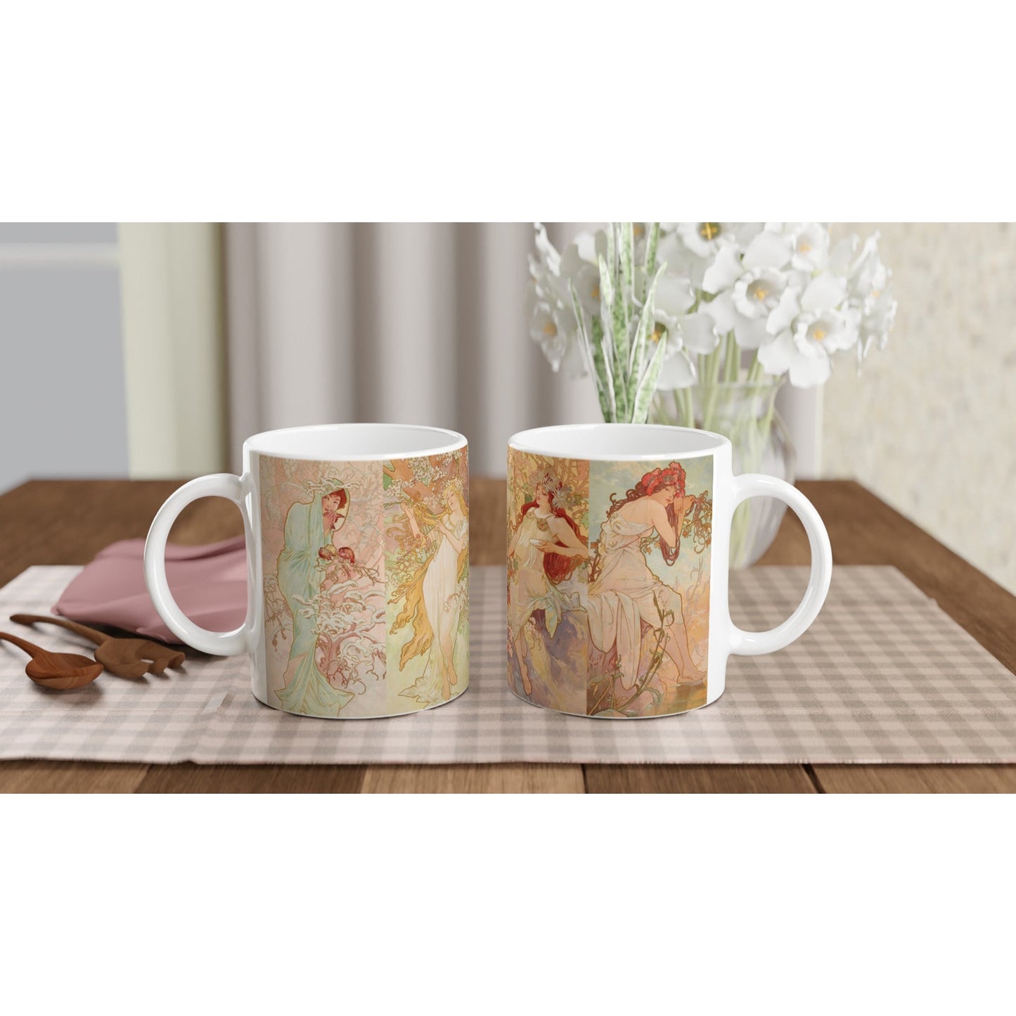 Alphonse Mucha Art Mug Collection - Print Material - Master's Gaze