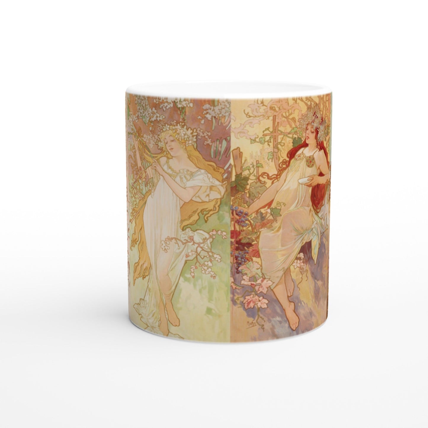 Alphonse Mucha Art Mug Collection - Print Material - Master's Gaze