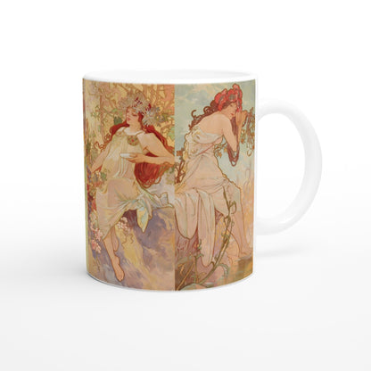 Alphonse Mucha Art Mug Collection - Print Material - Master's Gaze