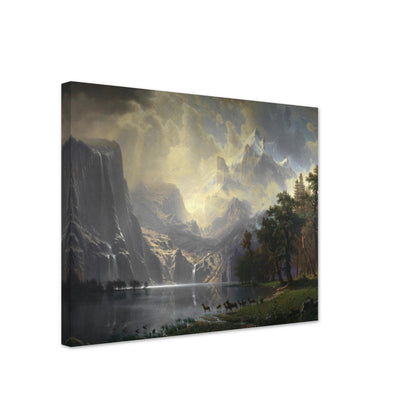 Among the Sierra Nevada, California by Albert Bierstadt - Print Material - Master's Gaze