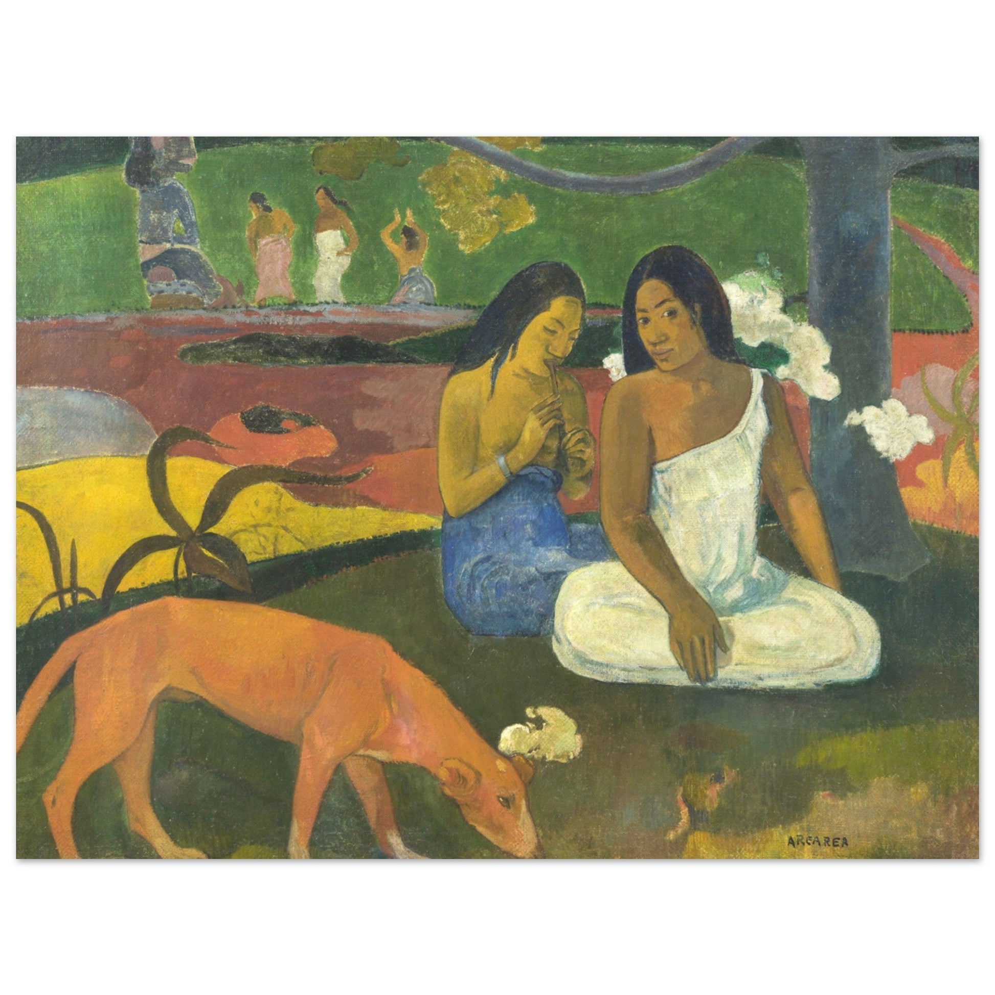 Arearea (Joyfulness) (1892) by Paul Gauguin - Print Material - Master's Gaze