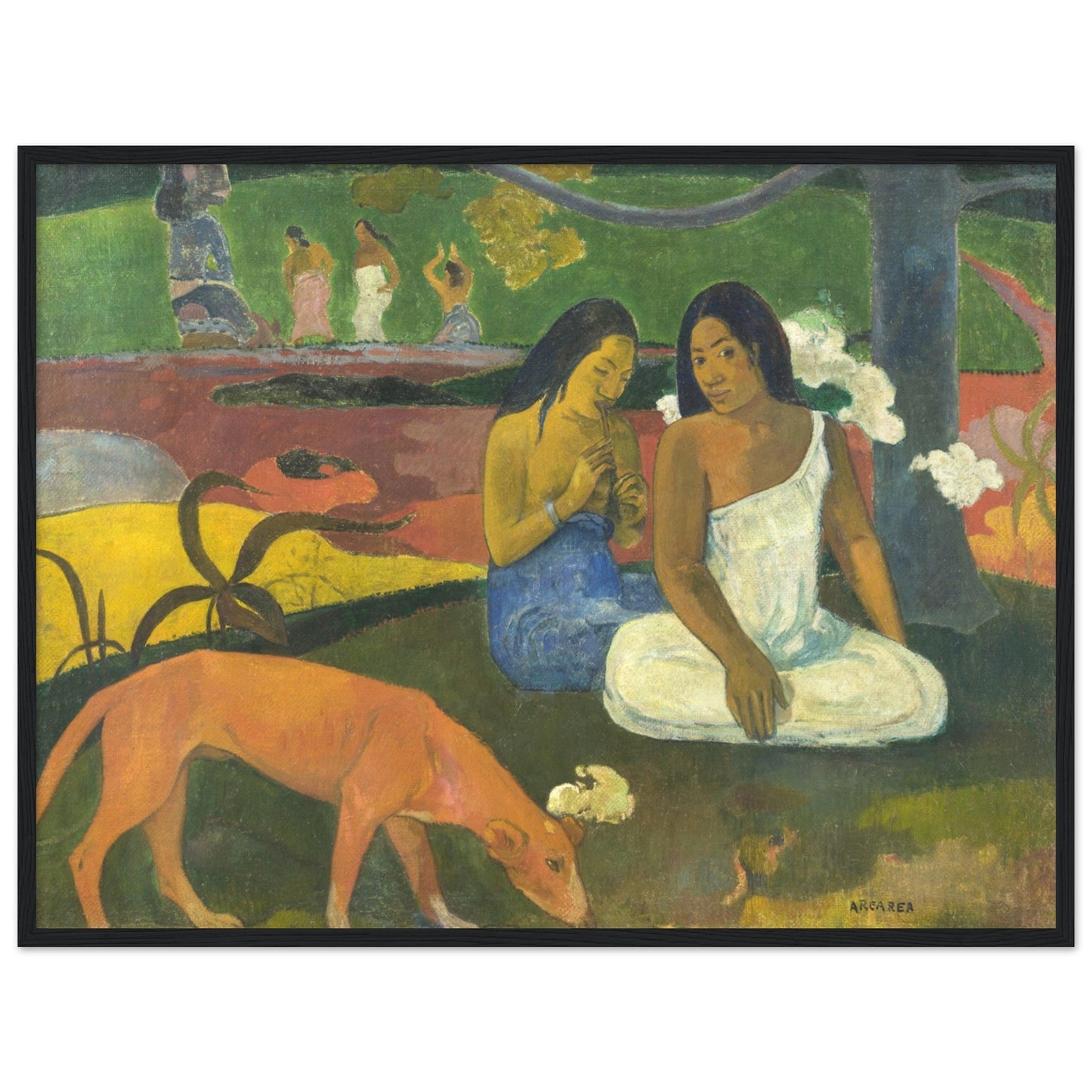 Arearea (Joyfulness) (1892) by Paul Gauguin - Print Material - Master's Gaze