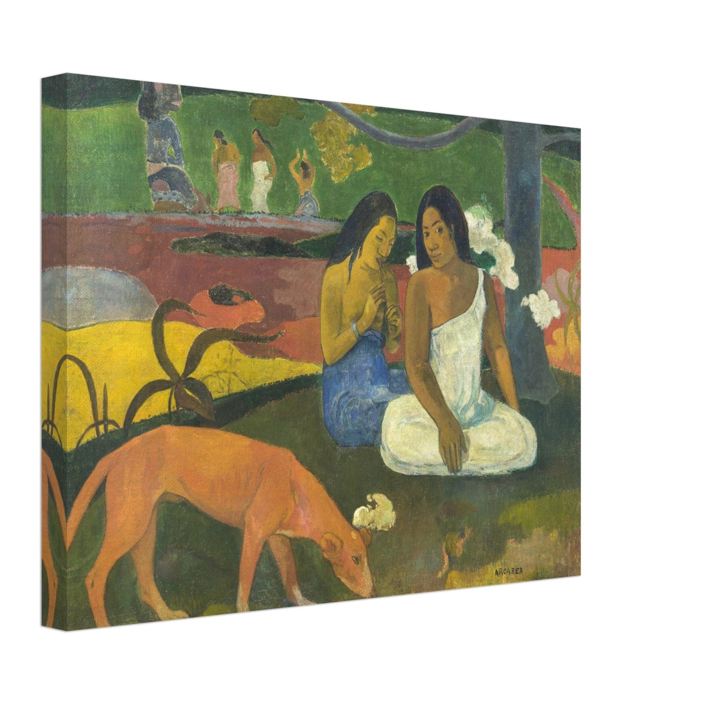 Arearea (Joyfulness) (1892) by Paul Gauguin - Print Material - Master's Gaze