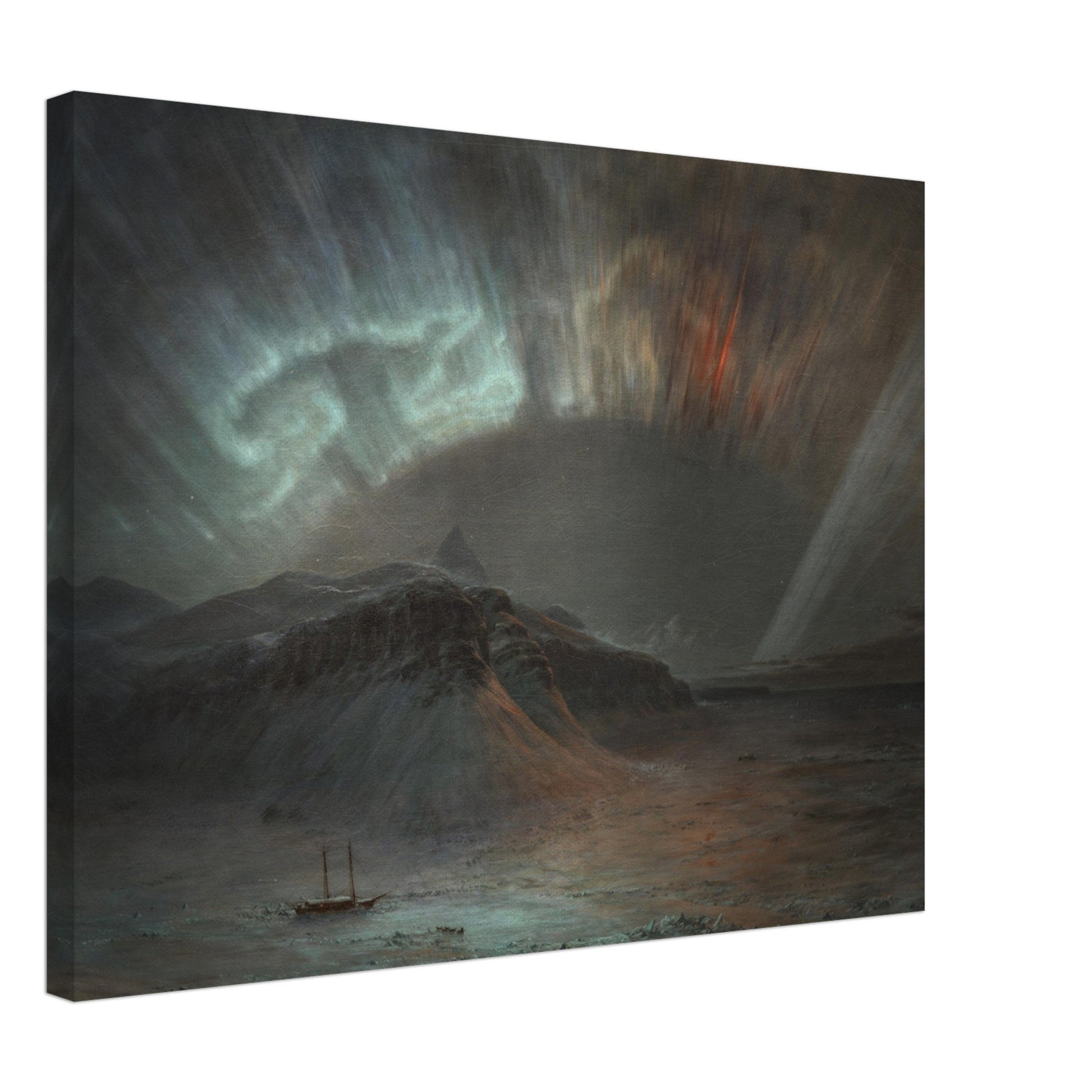 Aurora Borealis (1865) by Frederic Edwin Church - Print Material - Master's Gaze