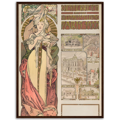 Austria at the Exposition Universelle (1899) by Alphonse Mucha - Print Material - Master's Gaze