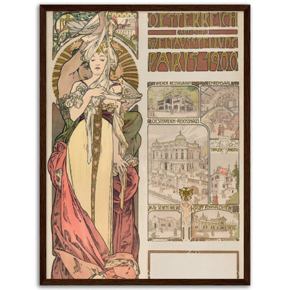 Austria at the Exposition Universelle (1899) by Alphonse Mucha - Print Material - Master's Gaze