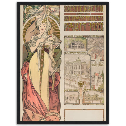 Austria at the Exposition Universelle (1899) by Alphonse Mucha - Print Material - Master's Gaze