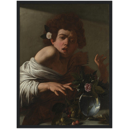 Boy Bitten by a Lizard - Caravaggio - Print Material - Master's Gaze