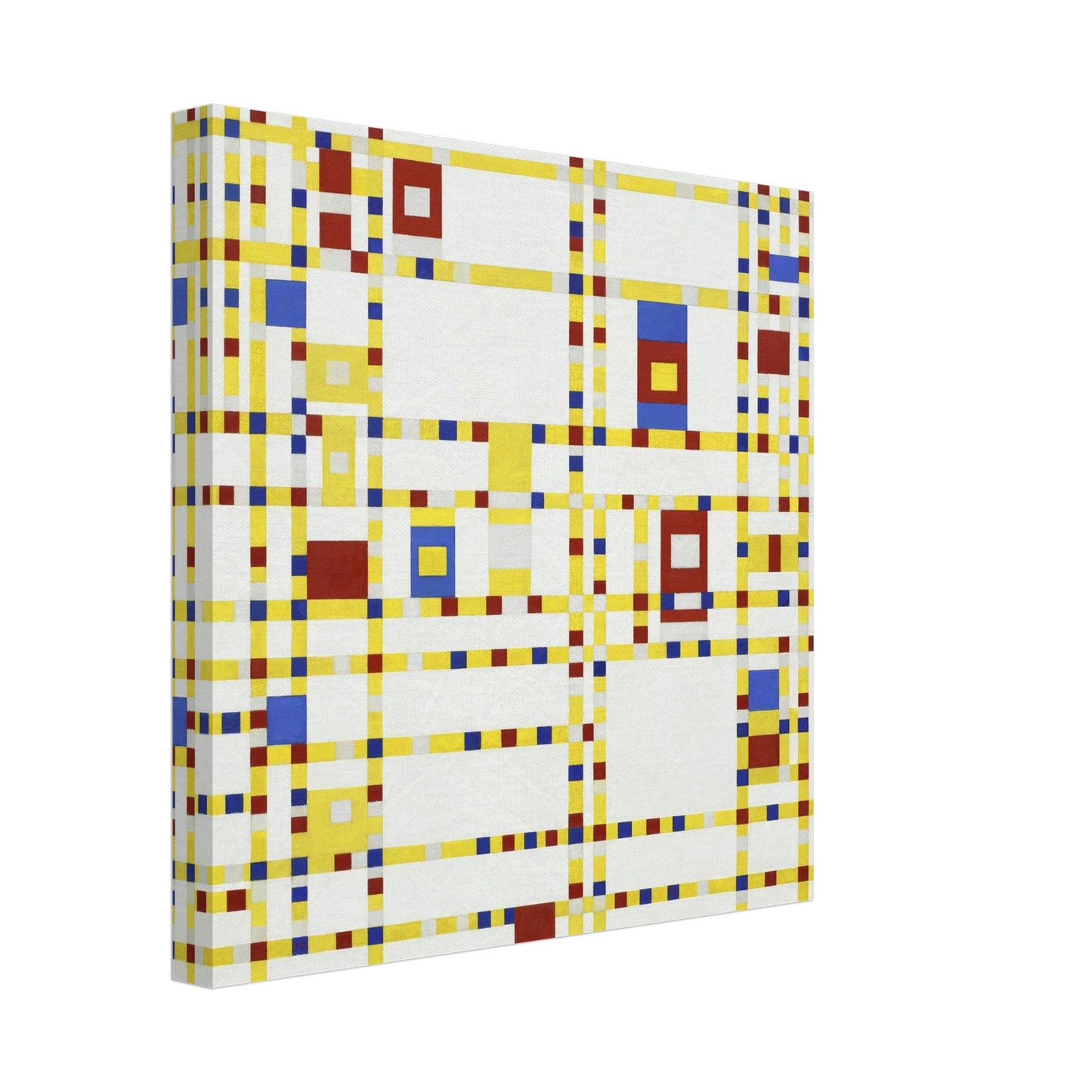 Broadway Boogie Woogie (1942–1943) by Piet Mondrian - Print Material - Master's Gaze