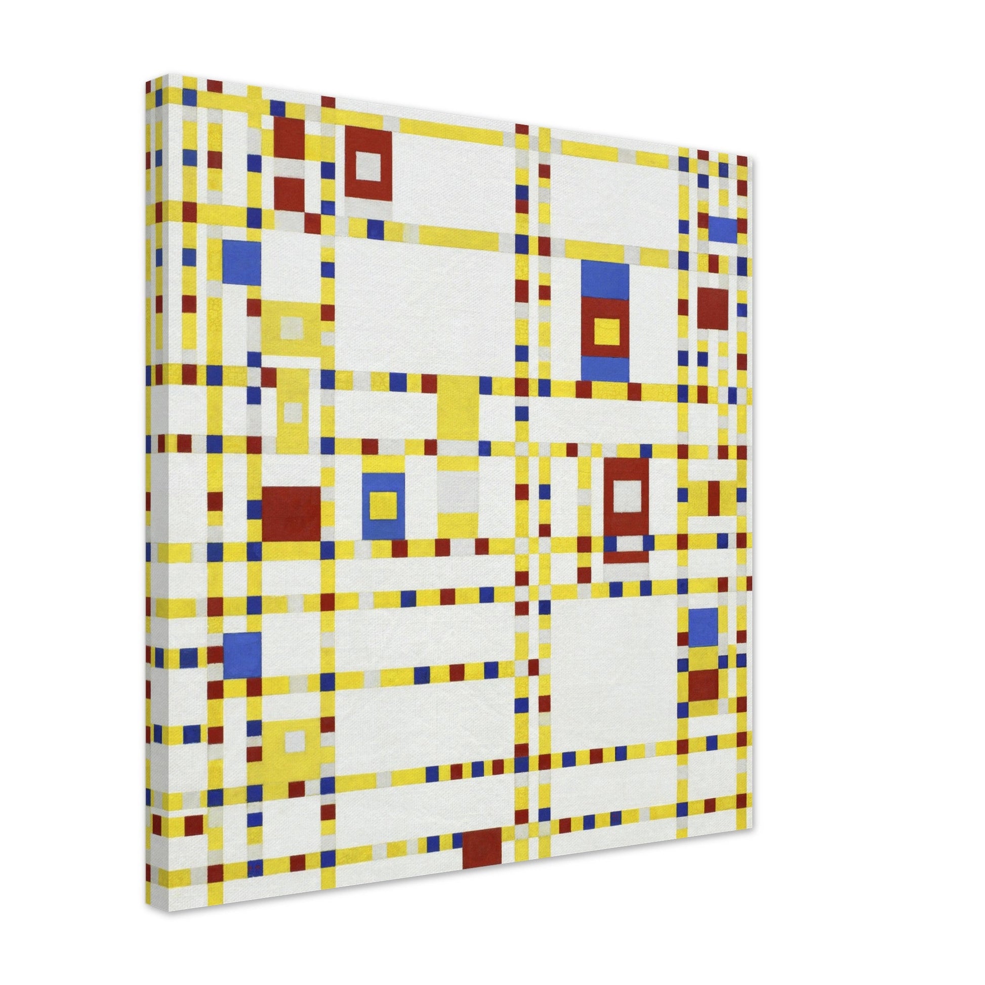 Broadway Boogie Woogie (1942–1943) by Piet Mondrian - Print Material - Master's Gaze