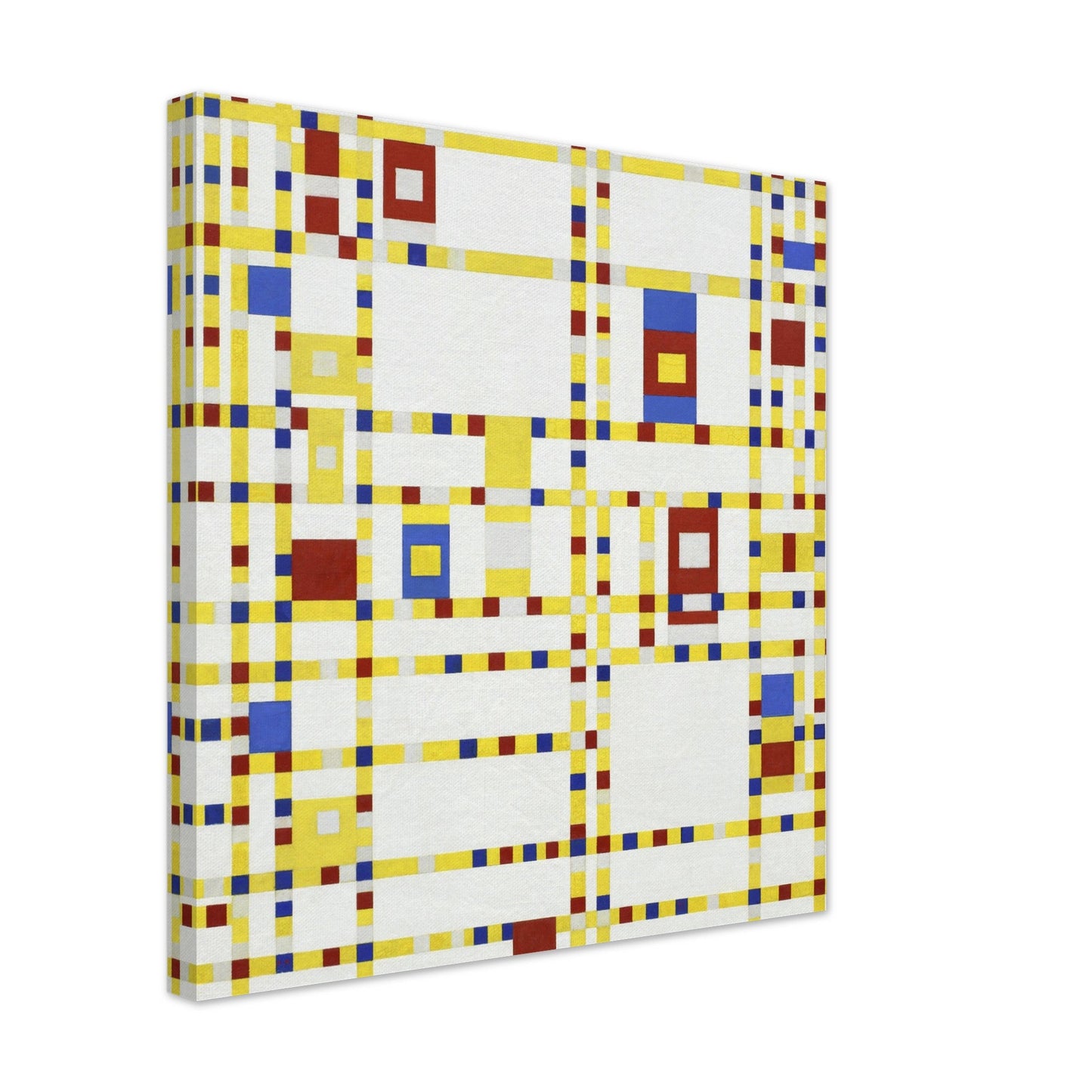 Broadway Boogie Woogie (1942–1943) by Piet Mondrian - Print Material - Master's Gaze