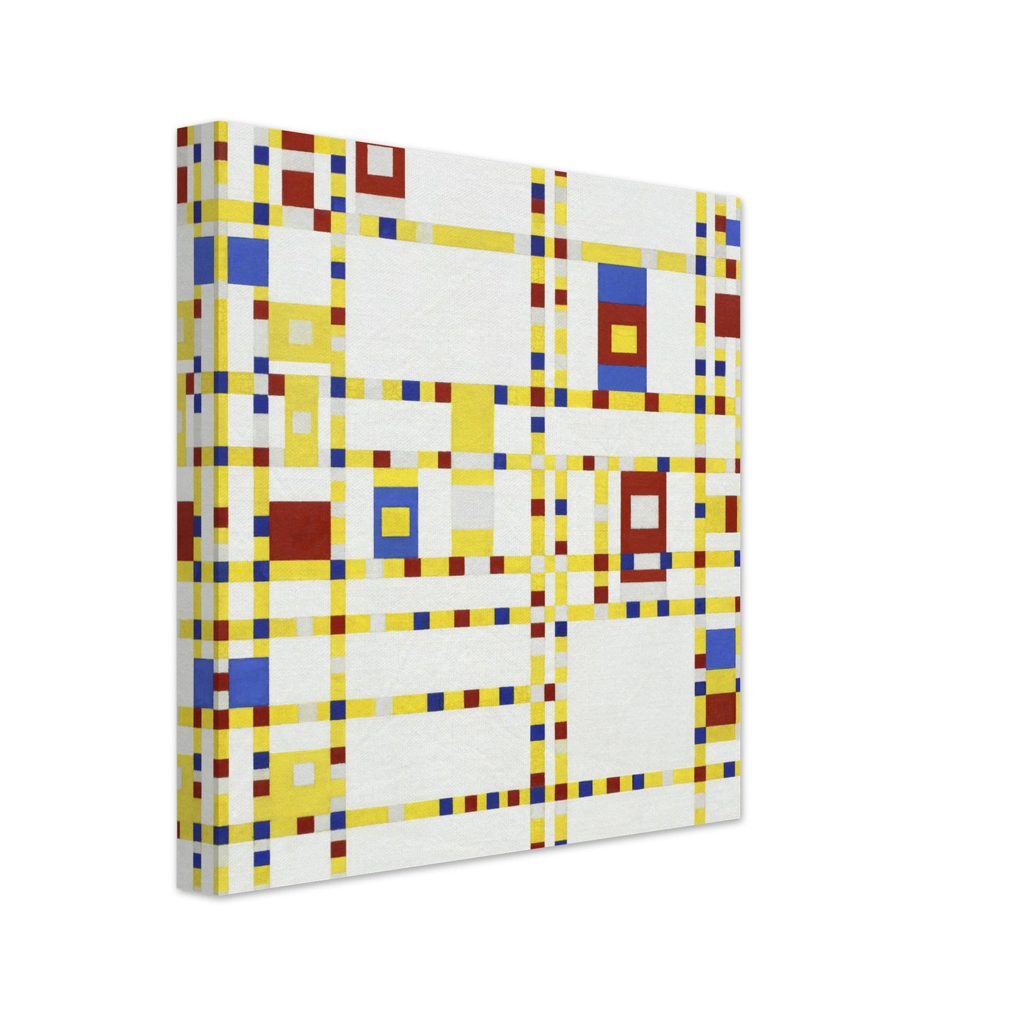 Broadway Boogie Woogie (1942–1943) by Piet Mondrian - Print Material - Master's Gaze