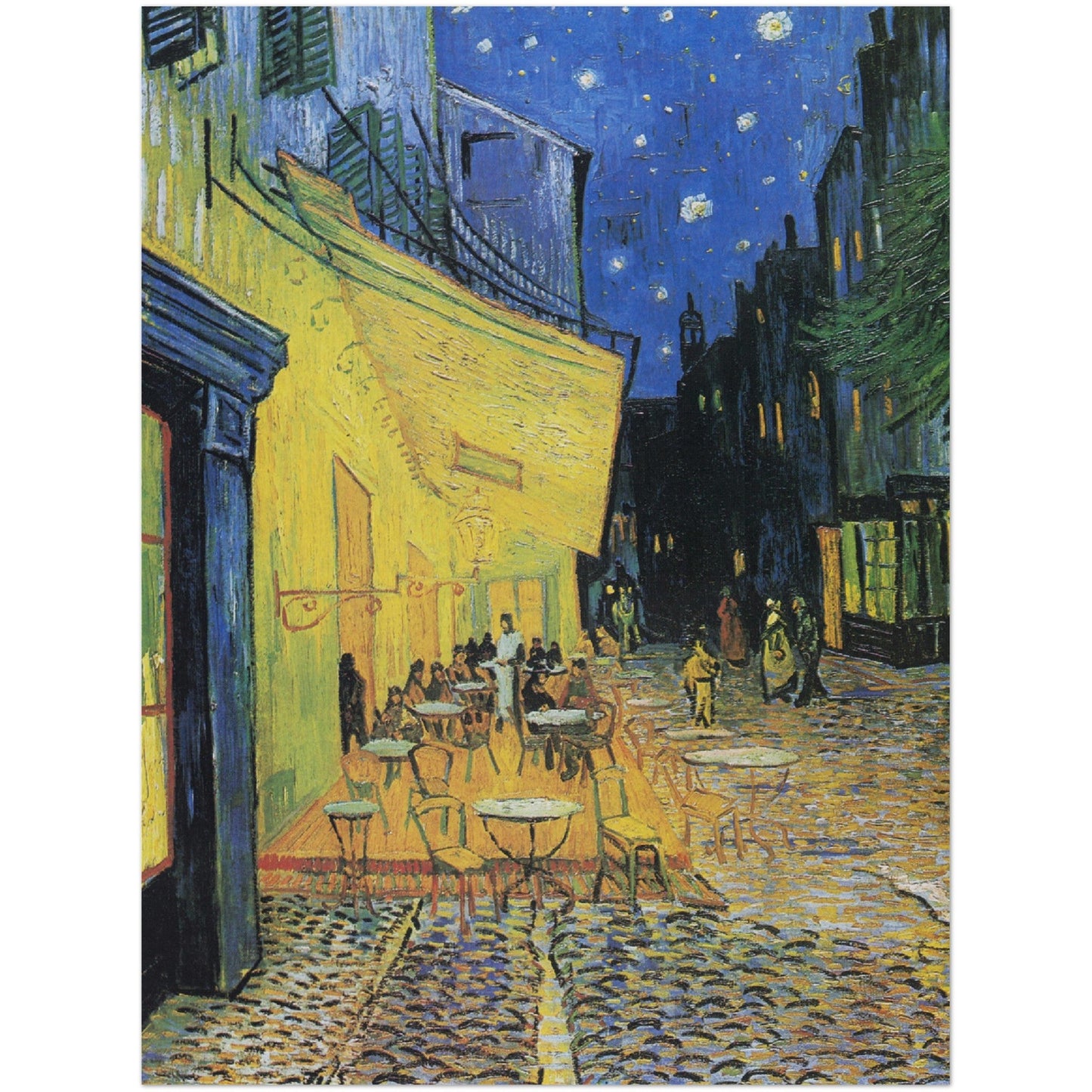 Café Terrace at Night - Vincent Van Gogh - Print Material - Master's Gaze