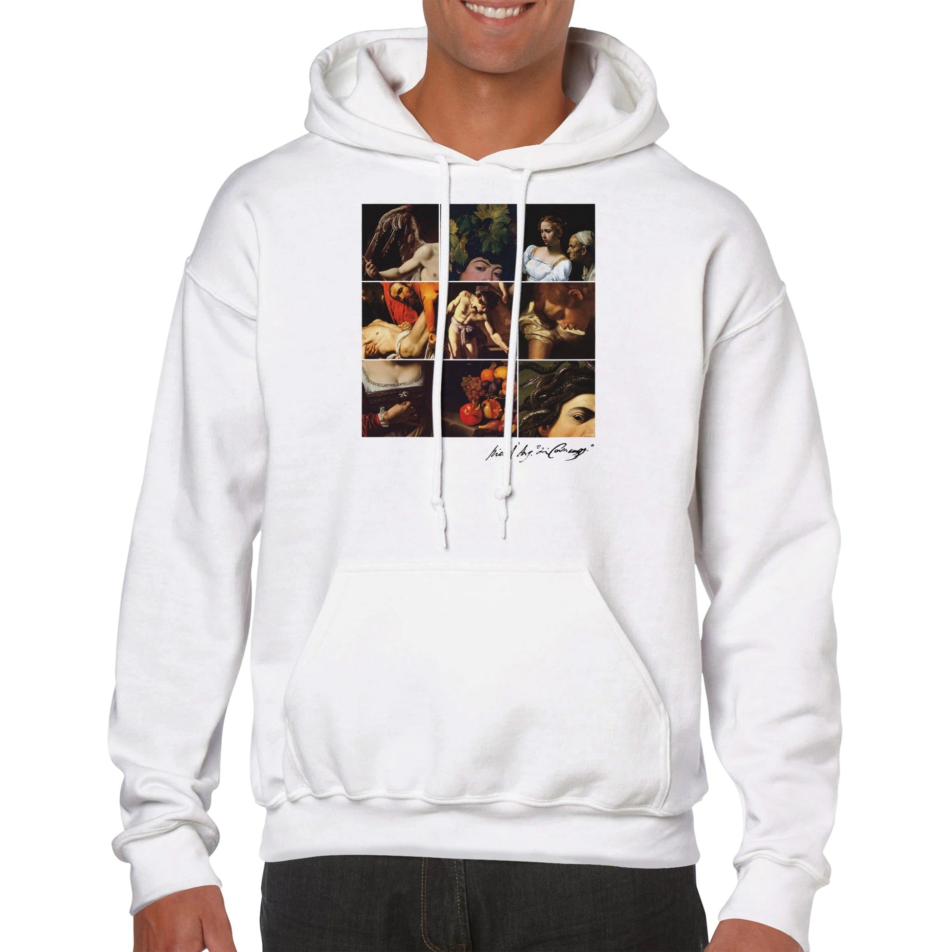 Caravaggio, Hoodie Art Apparel Collection - Print Material - Master's Gaze