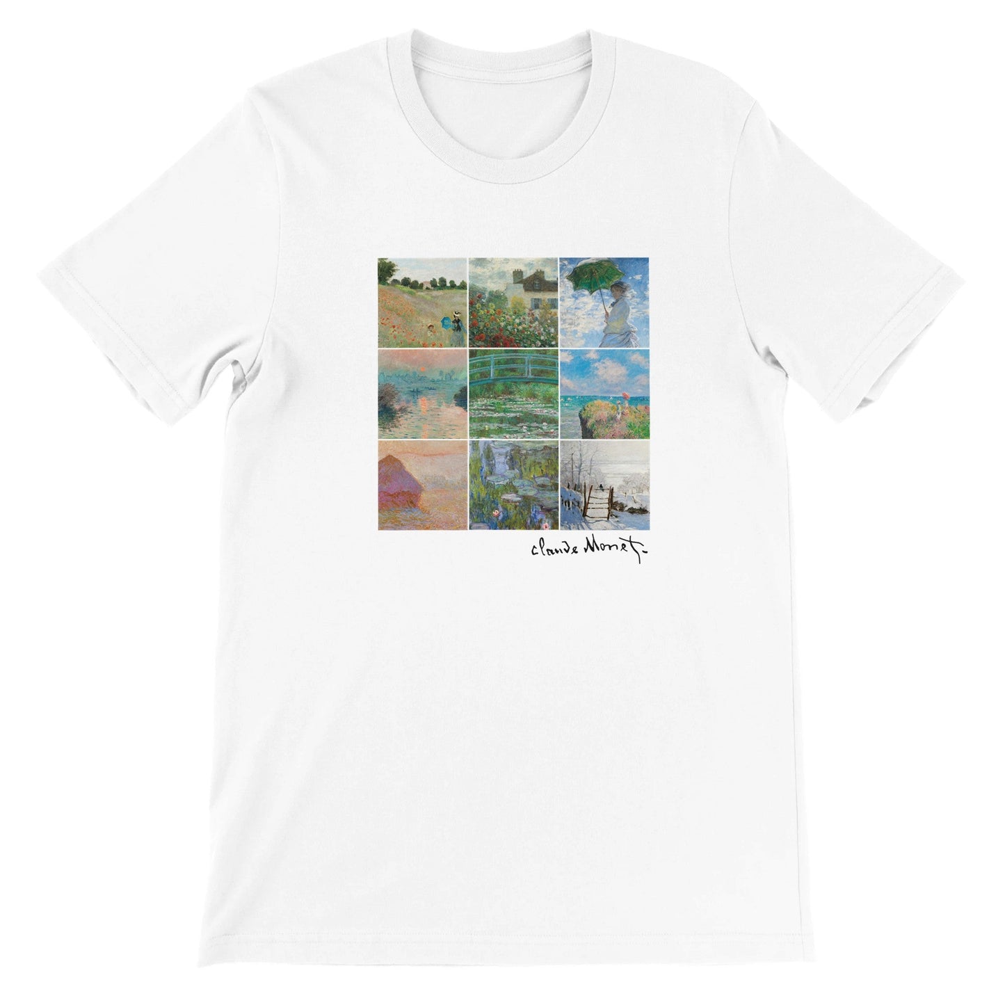 Claude Monet, Art Apparel Collection - Print Material - Master's Gaze