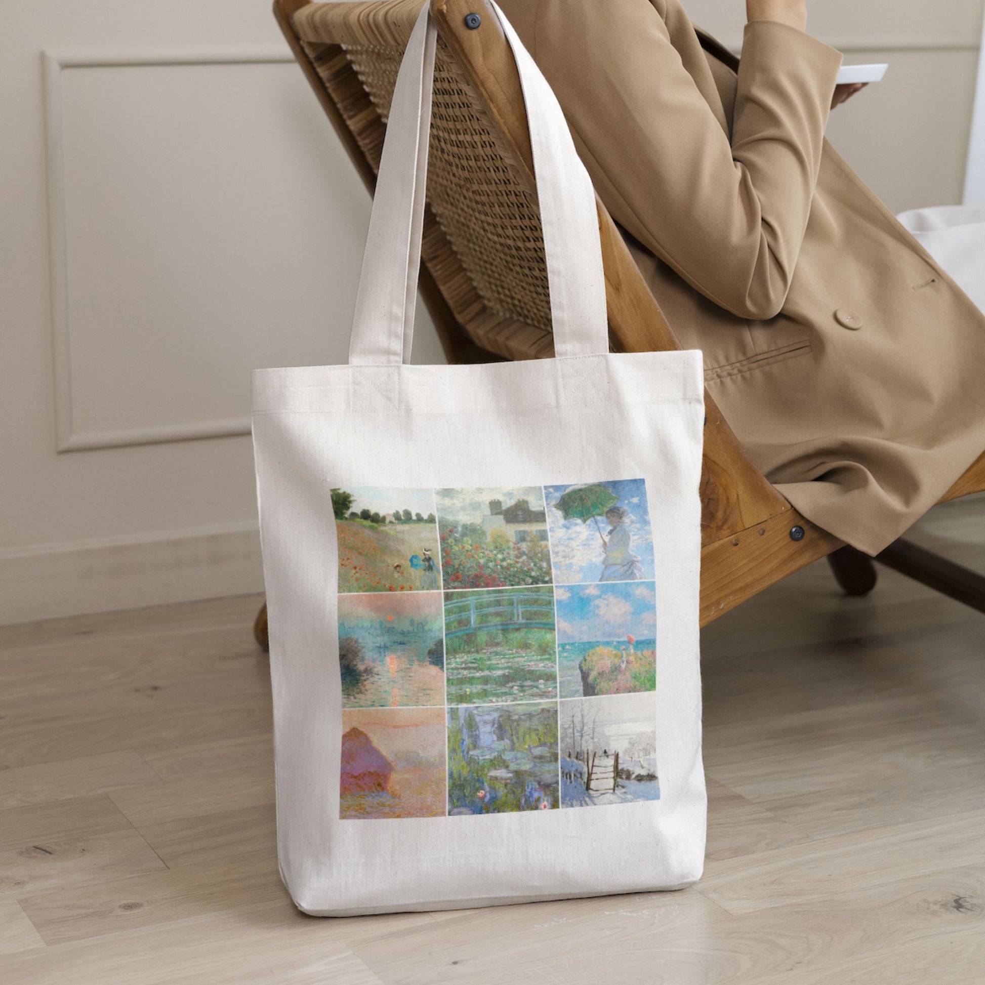 Claude Monet, Art Tote Bag Collection - Print Material - Master's Gaze