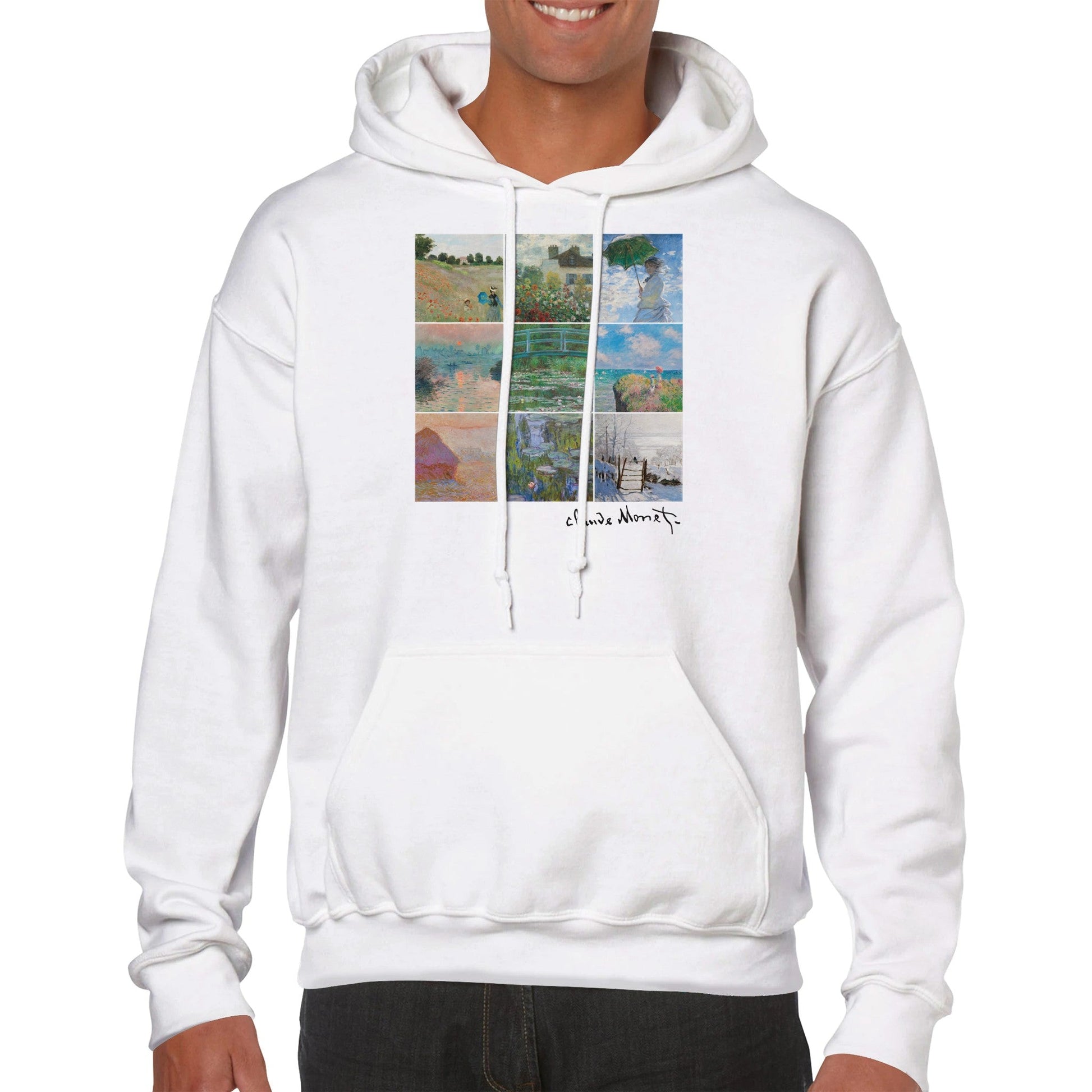 Claude Monet, Hoodie Art Apparel Collection - Print Material - Master's Gaze