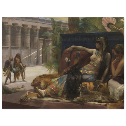 Cleopatra by Alexandre Cabanel (1887) - Print Material - Master's Gaze