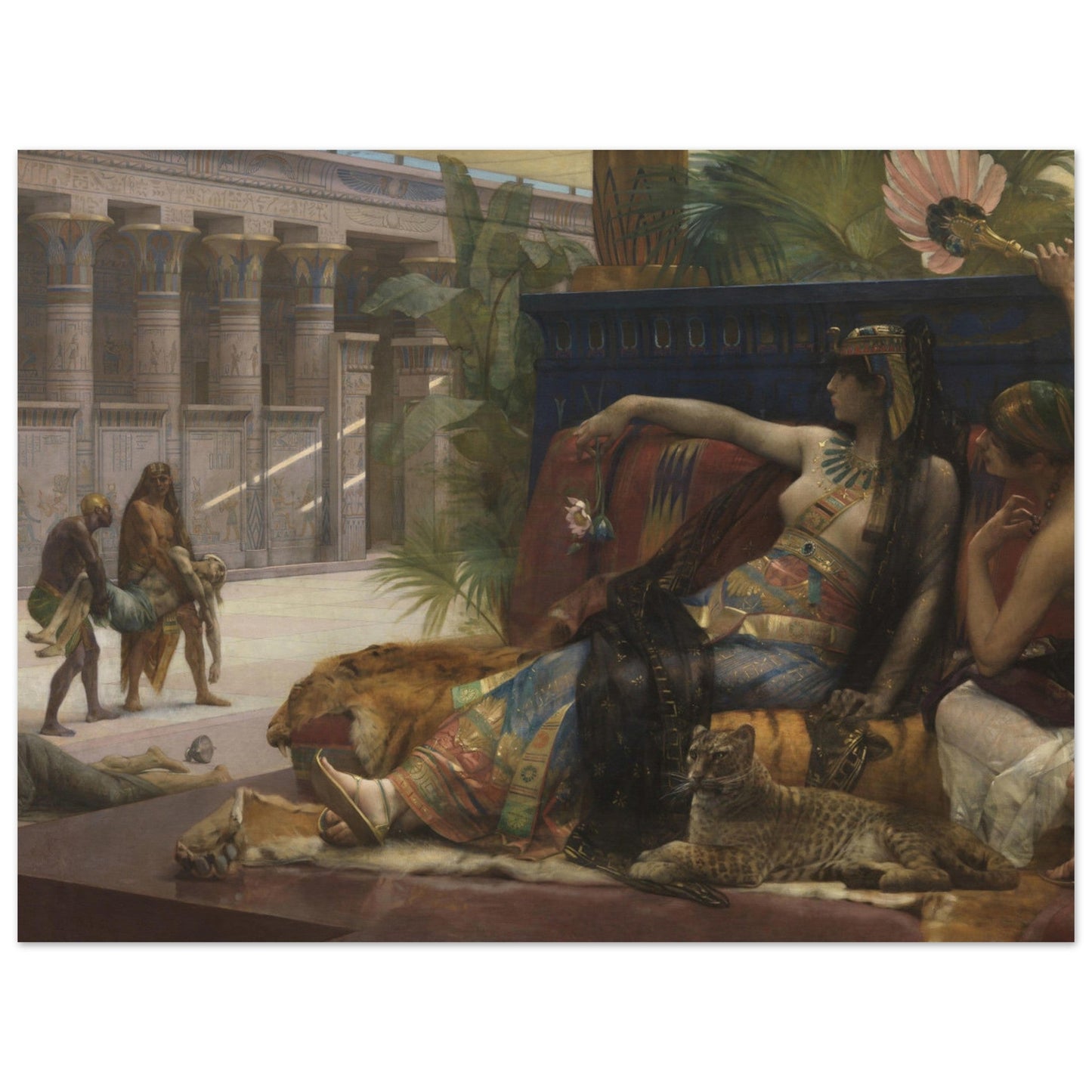 Cleopatra by Alexandre Cabanel (1887) - Print Material - Master's Gaze