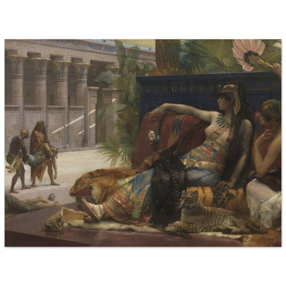 Cleopatra by Alexandre Cabanel (1887) - Print Material - Master's Gaze