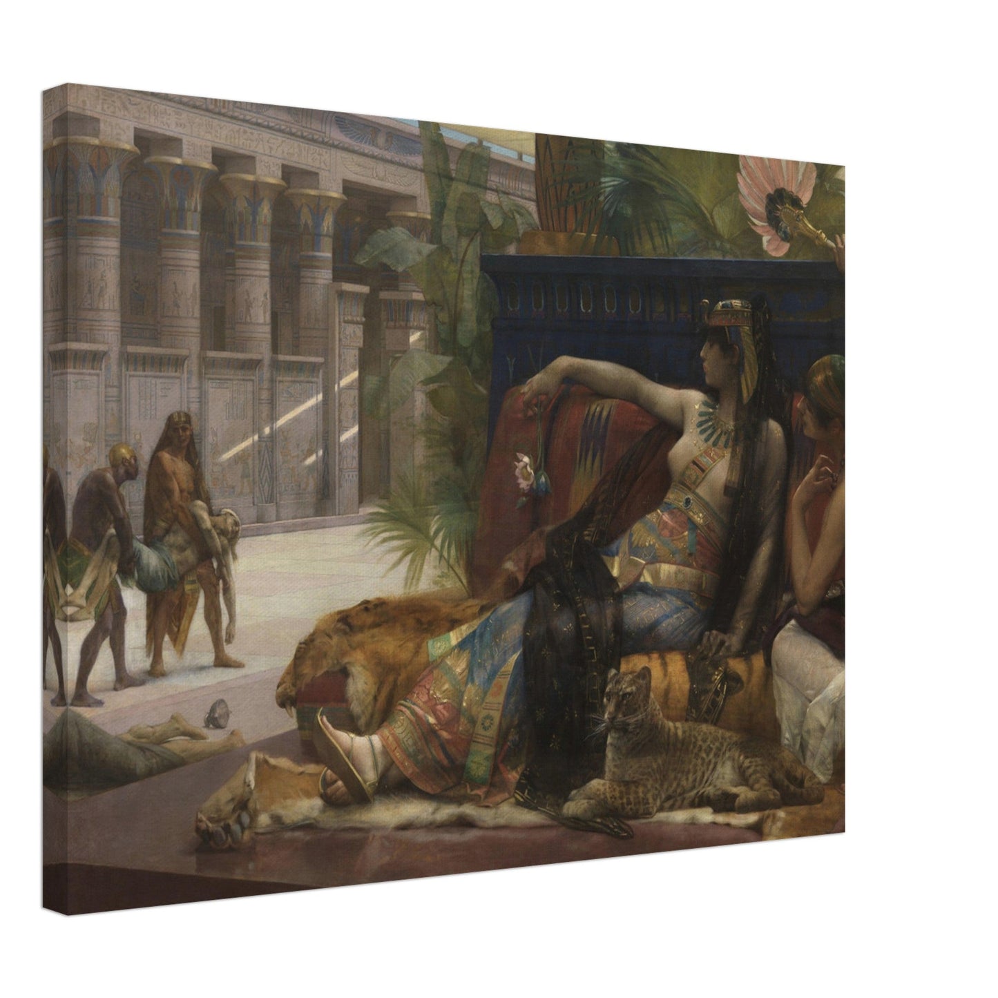 Cleopatra by Alexandre Cabanel (1887) - Print Material - Master's Gaze