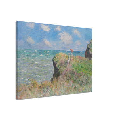 Cliff Walk at Pourville - Claude Monet - Print Material - Master's Gaze