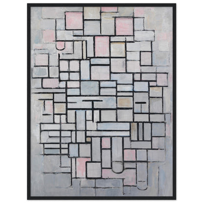 Composition No IV (1914) by Piet Mondrian - Print Material - Master's Gaze