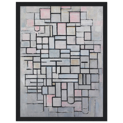 Composition No IV (1914) by Piet Mondrian - Print Material - Master's Gaze