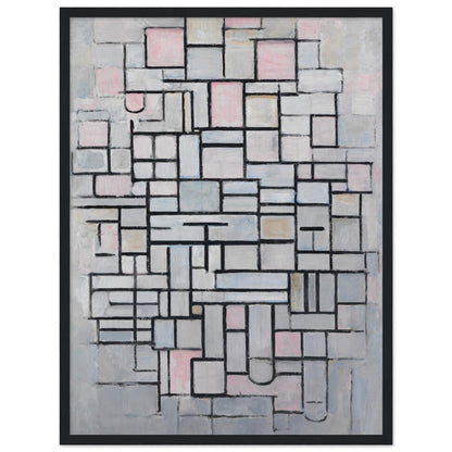 Composition No IV (1914) by Piet Mondrian - Print Material - Master's Gaze