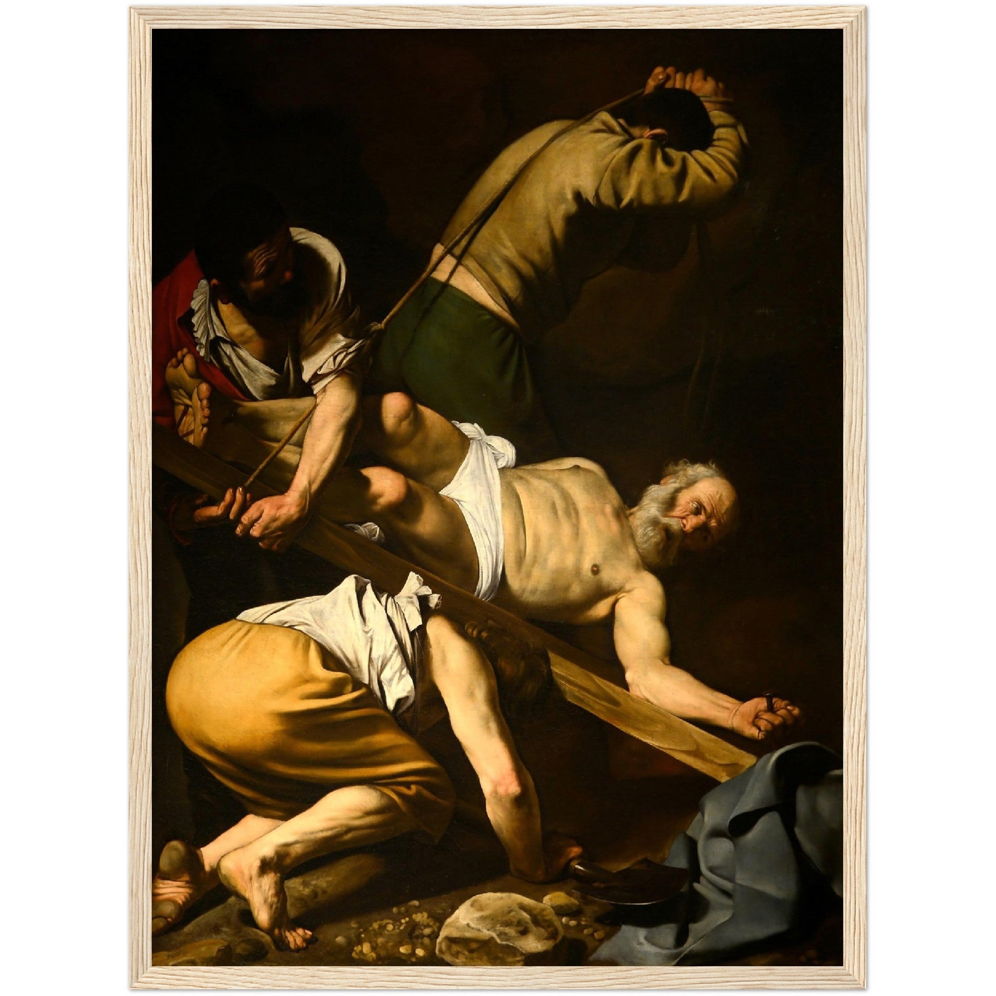 Crucifixion of St. Peter - Caravaggio - Print Material - Master's Gaze