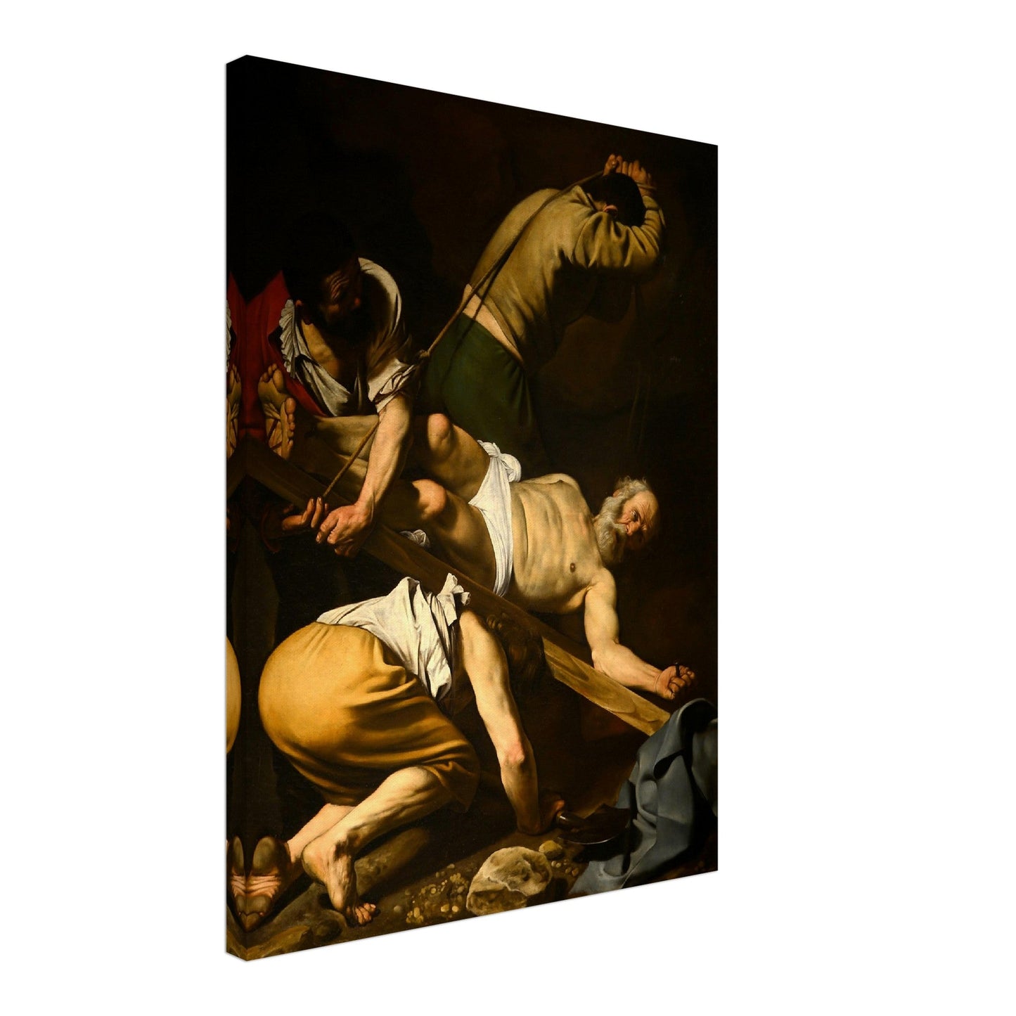 Crucifixion of St. Peter - Caravaggio - Print Material - Master's Gaze