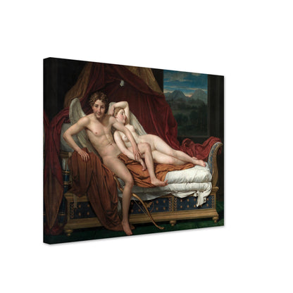 Cupid and Psyche (1817) by Jacques Louis David - Print Material - Master's Gaze