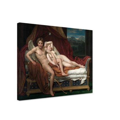 Cupid and Psyche (1817) by Jacques Louis David - Print Material - Master's Gaze