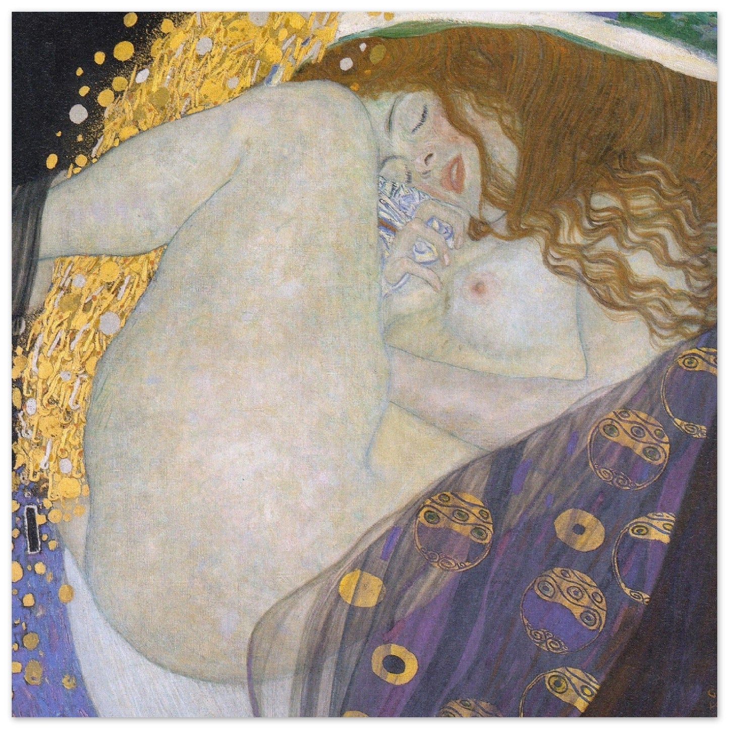 Danae by Gustav Klimt - Print Material - Master's Gaze