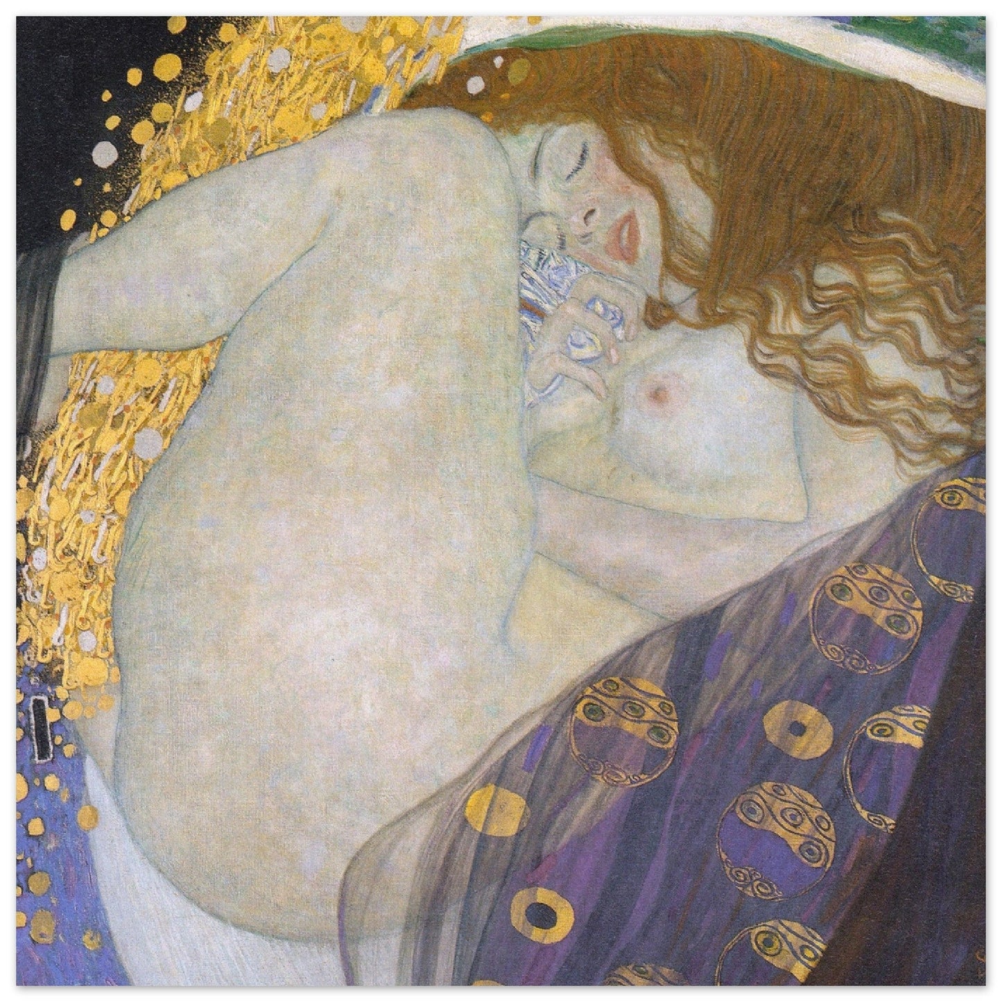 Danae by Gustav Klimt - Print Material - Master's Gaze