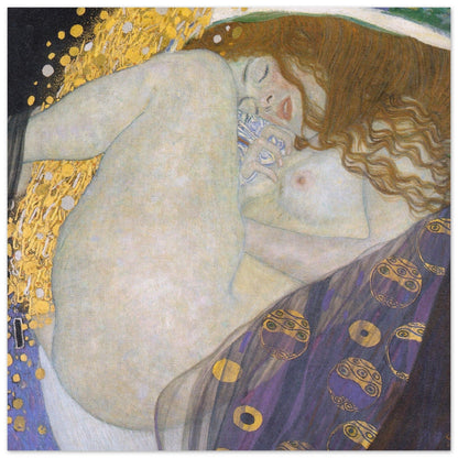 Danae by Gustav Klimt - Print Material - Master's Gaze