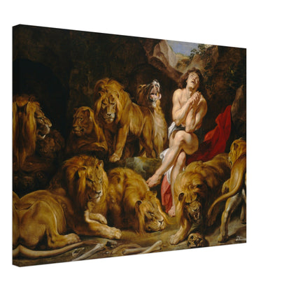 Daniel in the Lions’ Den (c. 1614-1616) by Pieter Paul Rubens - Print Material - Master's Gaze