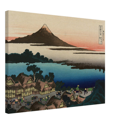 Dawn at Isawa in Kai Province by Katsushika Hokusai - Print Material - Master's Gaze