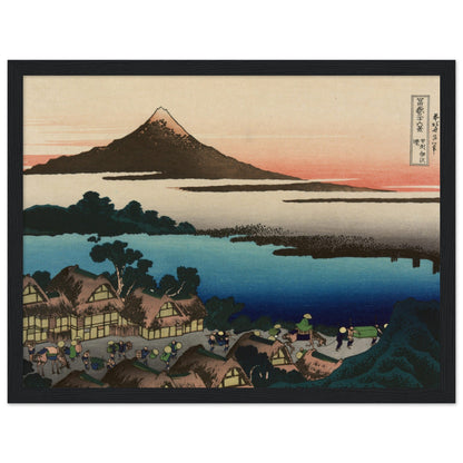 Dawn at Isawa in Kai Province by Katsushika Hokusai - Print Material - Master's Gaze