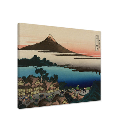 Dawn at Isawa in Kai Province by Katsushika Hokusai - Print Material - Master's Gaze