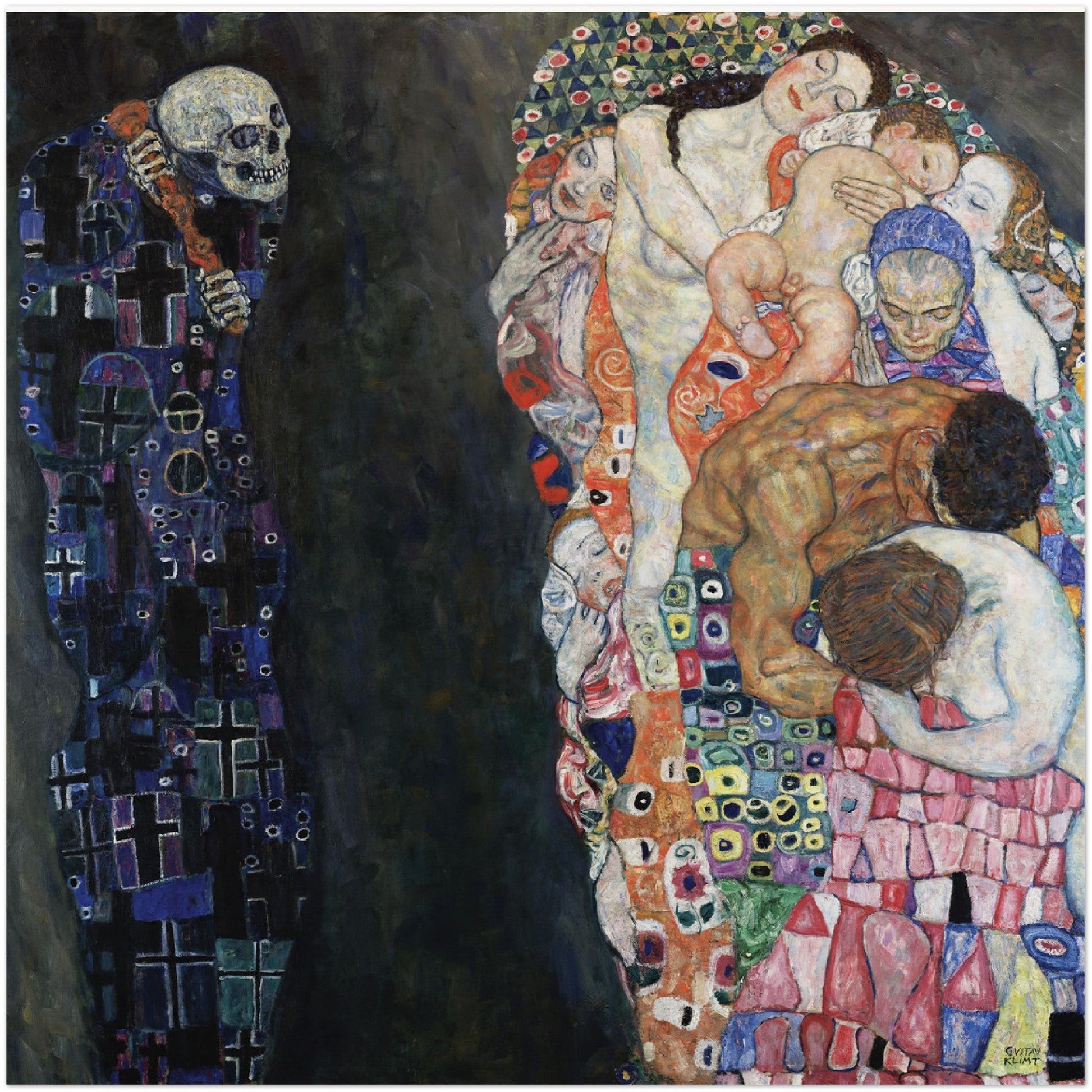 Death and Life - Gustav Klimt - Print Material - Master's Gaze